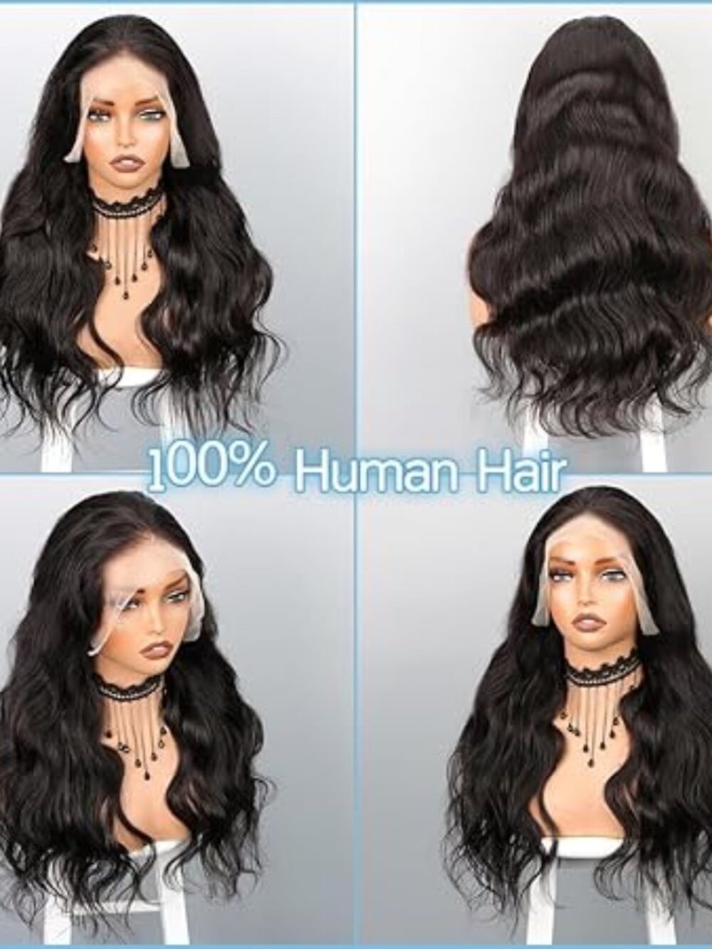 200% Density Wave 13x6 HD Lace Front Wigs Human Hair 28 inch wig